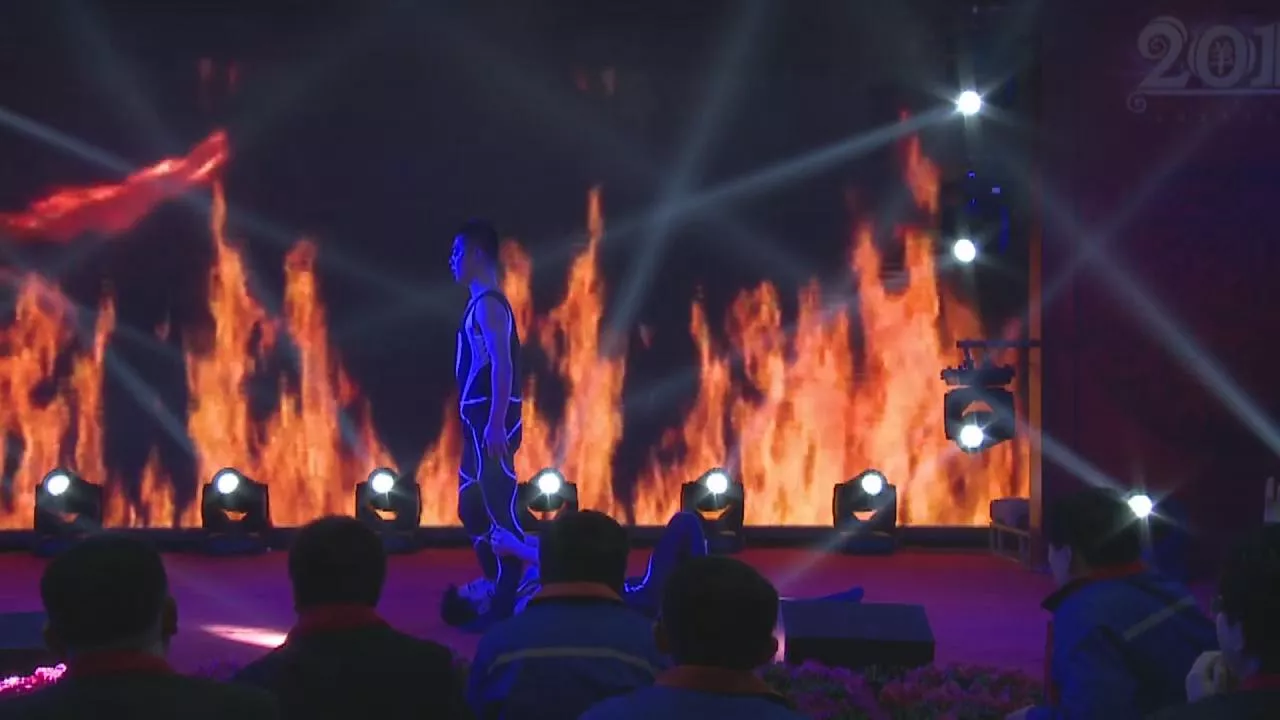 Acrobatics "Chinese Power"