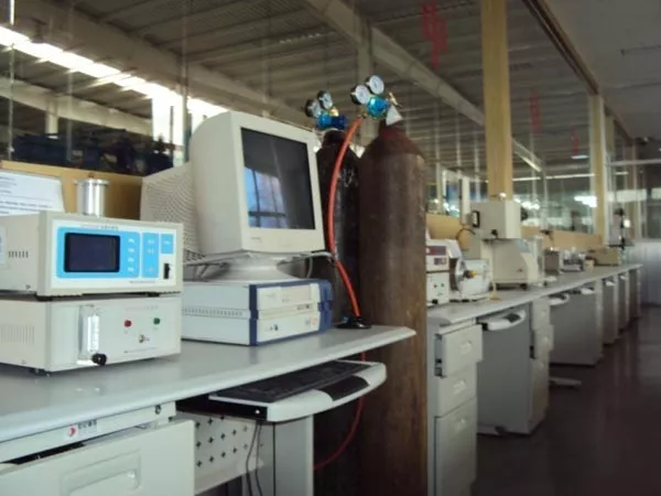 Complete set of raw material testing instruments